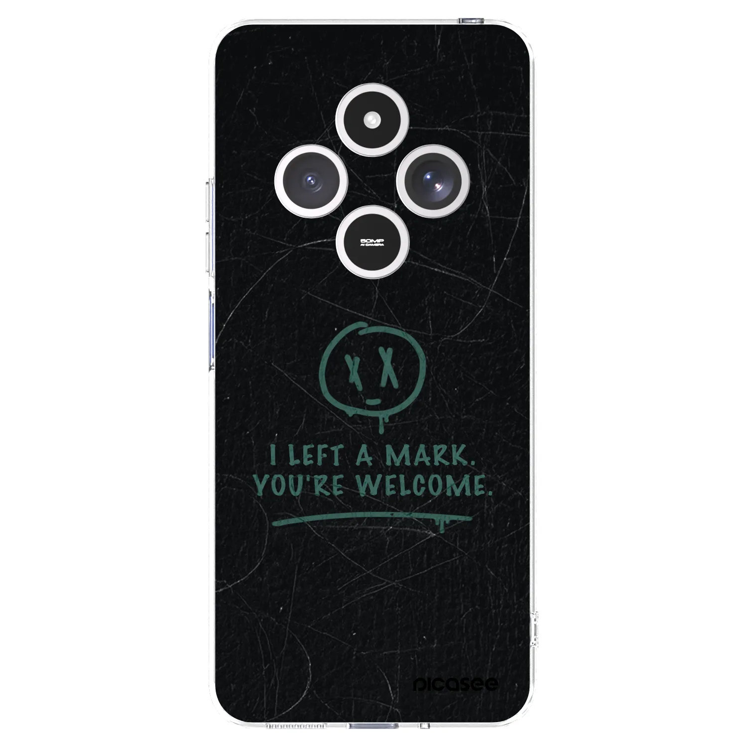 Picasee silikónový prehľadný obal pre Xiaomi Redmi 14C - LEFT A MARK
