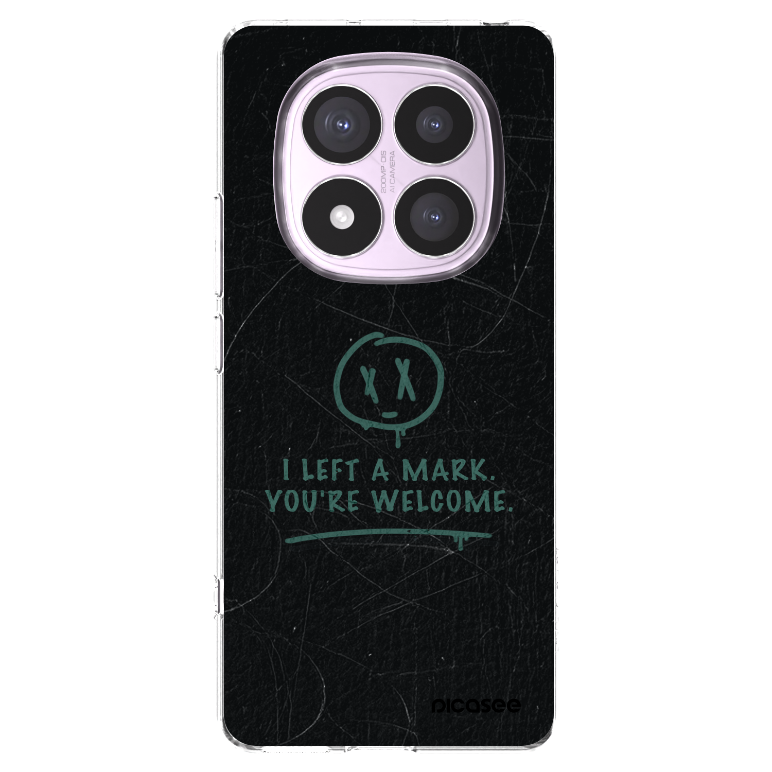 Silikónový prehľadný obal pre Xiaomi Redmi Note 14 Pro 4G - LEFT A MARK