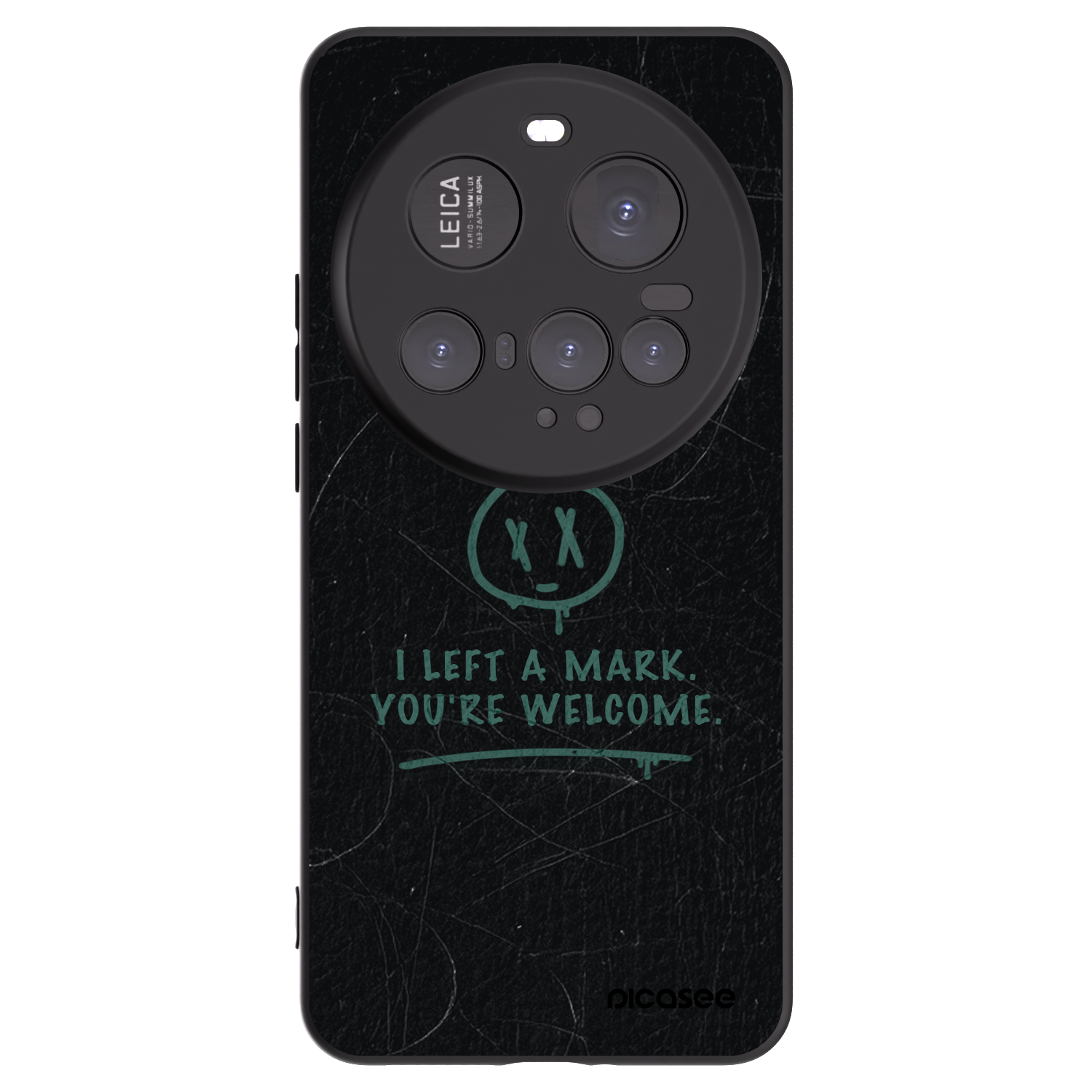 Picasee silikónový čierny obal pre Xiaomi 15 Ultra - LEFT A MARK