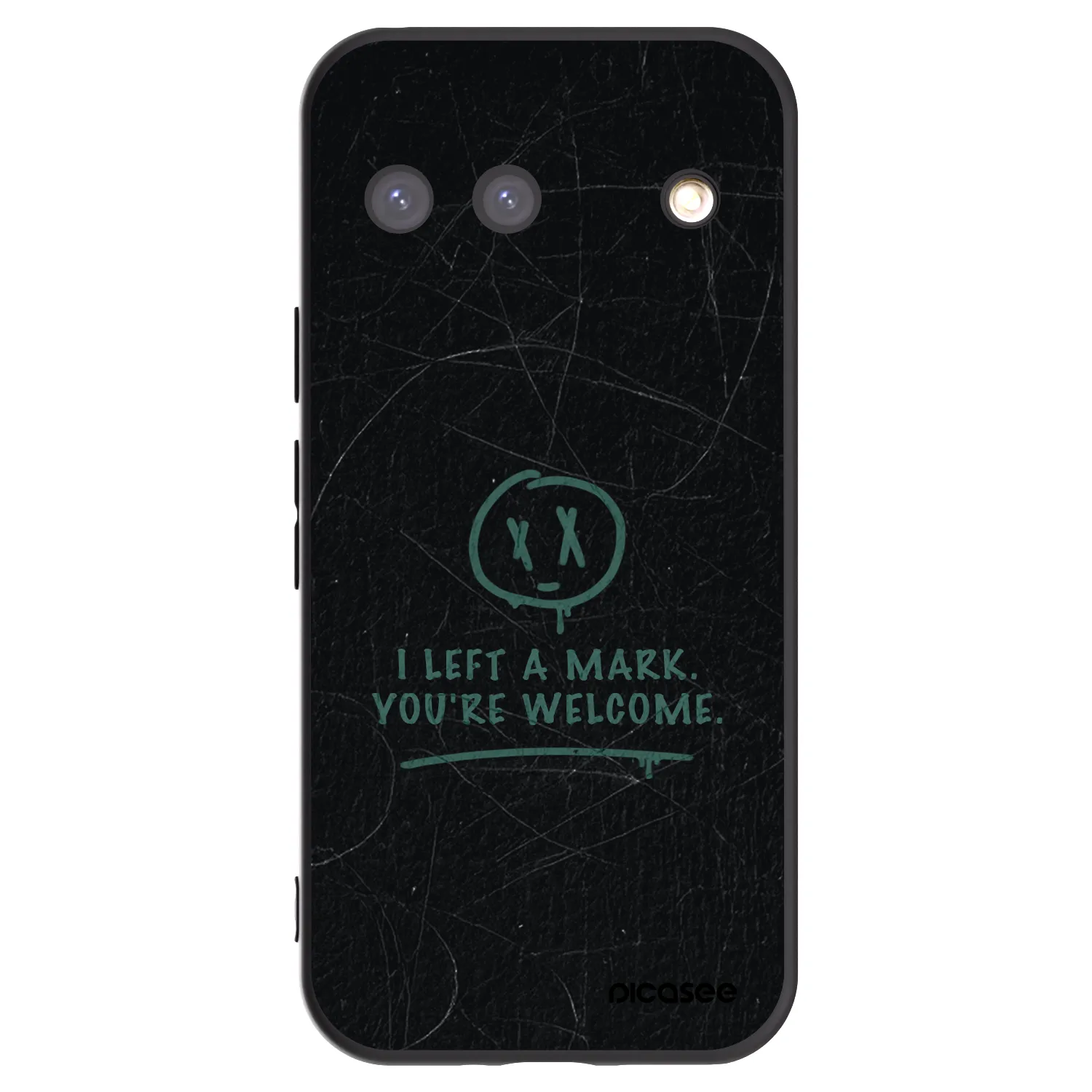 Picasee silikónový čierny obal pre Google Pixel 9 - LEFT A MARK