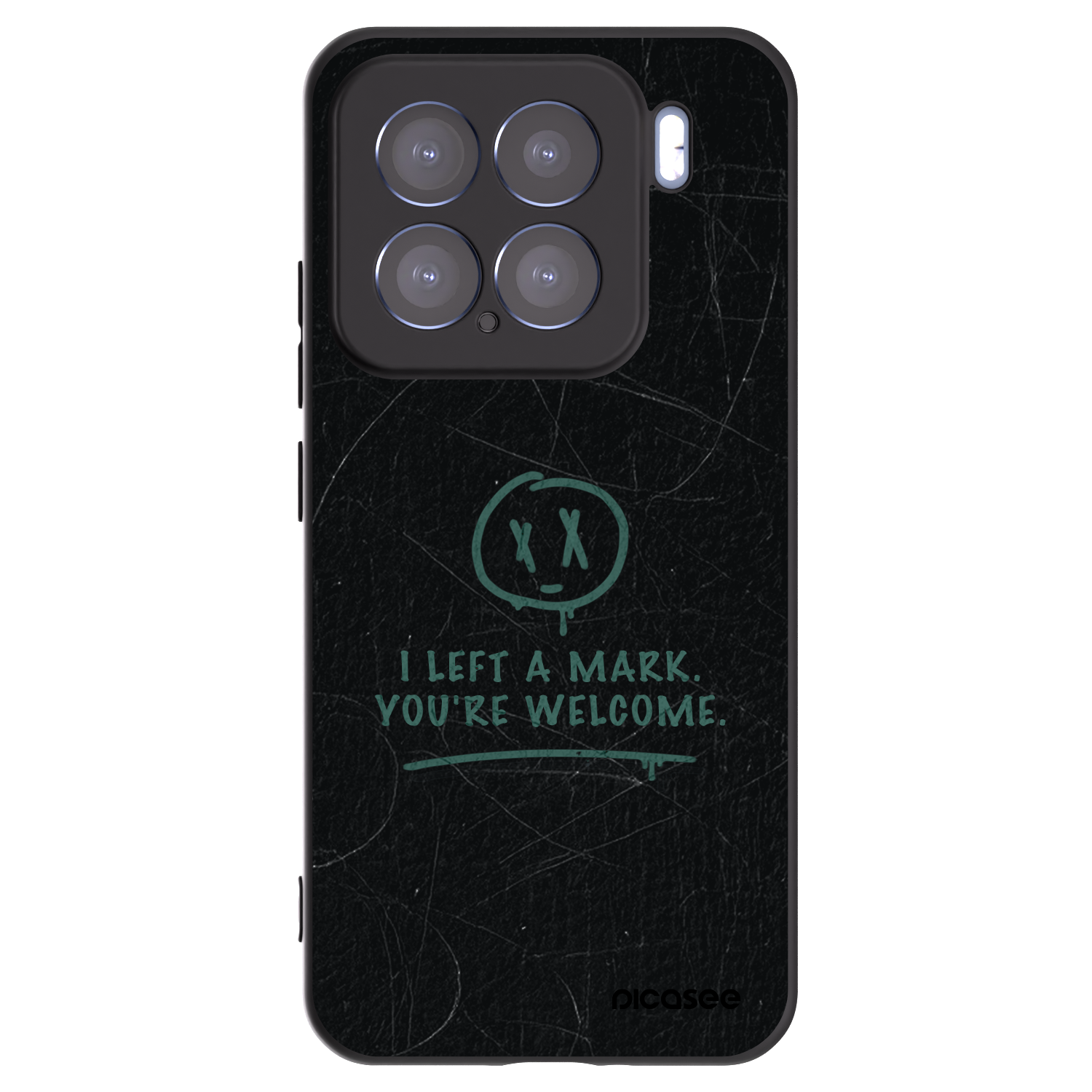 Silikónový čierny obal pre Xiaomi 15 - LEFT A MARK