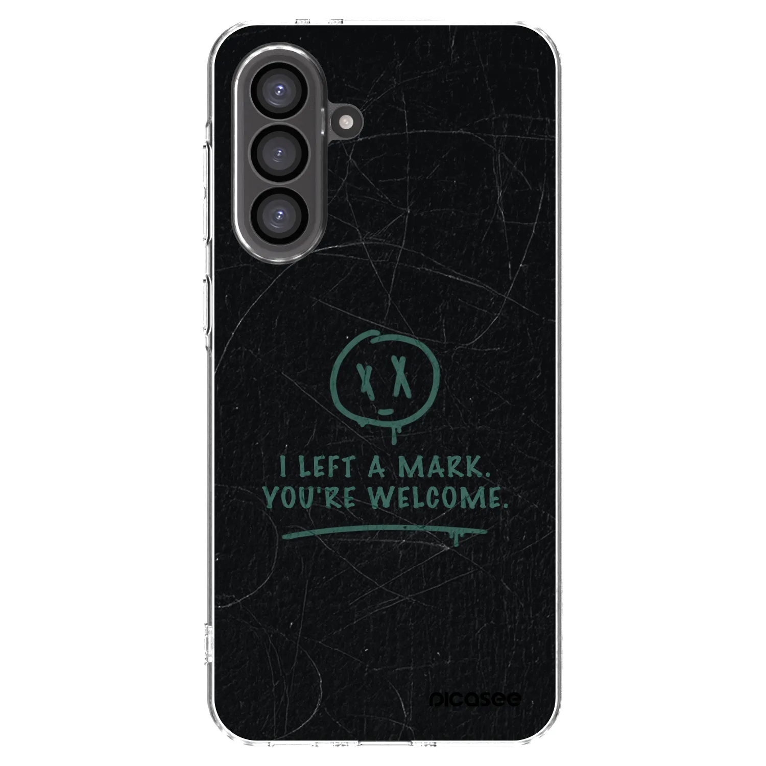 Picasee silikónový prehľadný obal pre Samsung Galaxy A56 5G A566B - LEFT A MARK