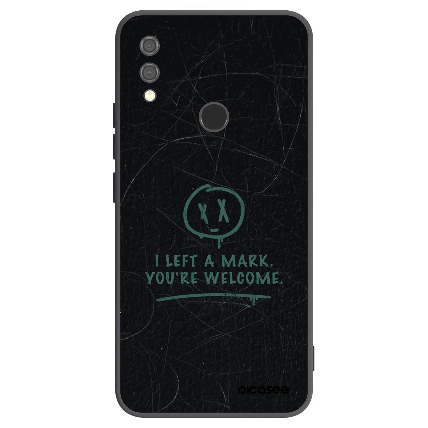 Silikónový čierny obal pre Xiaomi Redmi Note 7 - LEFT A MARK