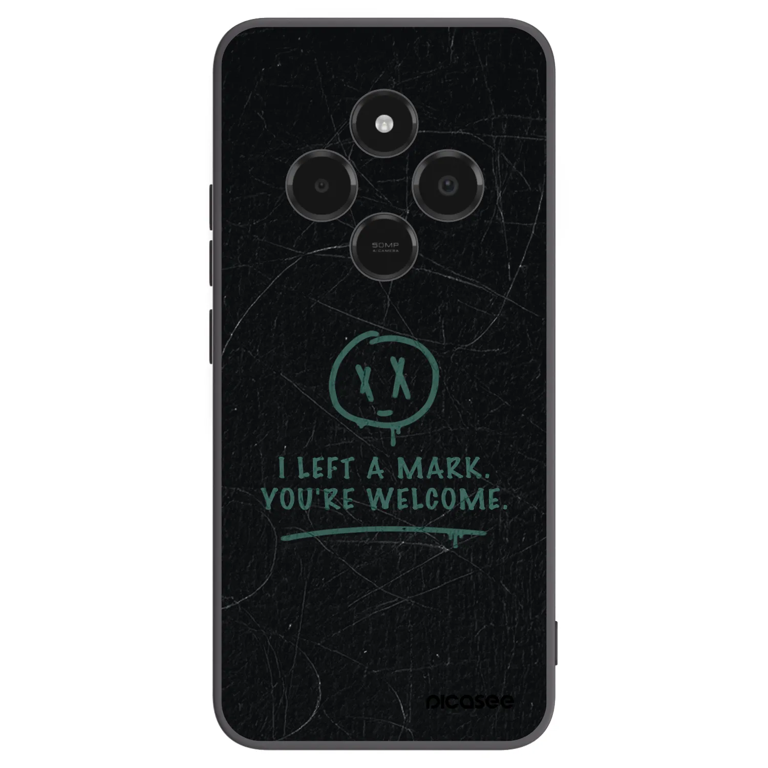 Picasee silikónový čierny obal pre Xiaomi Poco C75 - LEFT A MARK