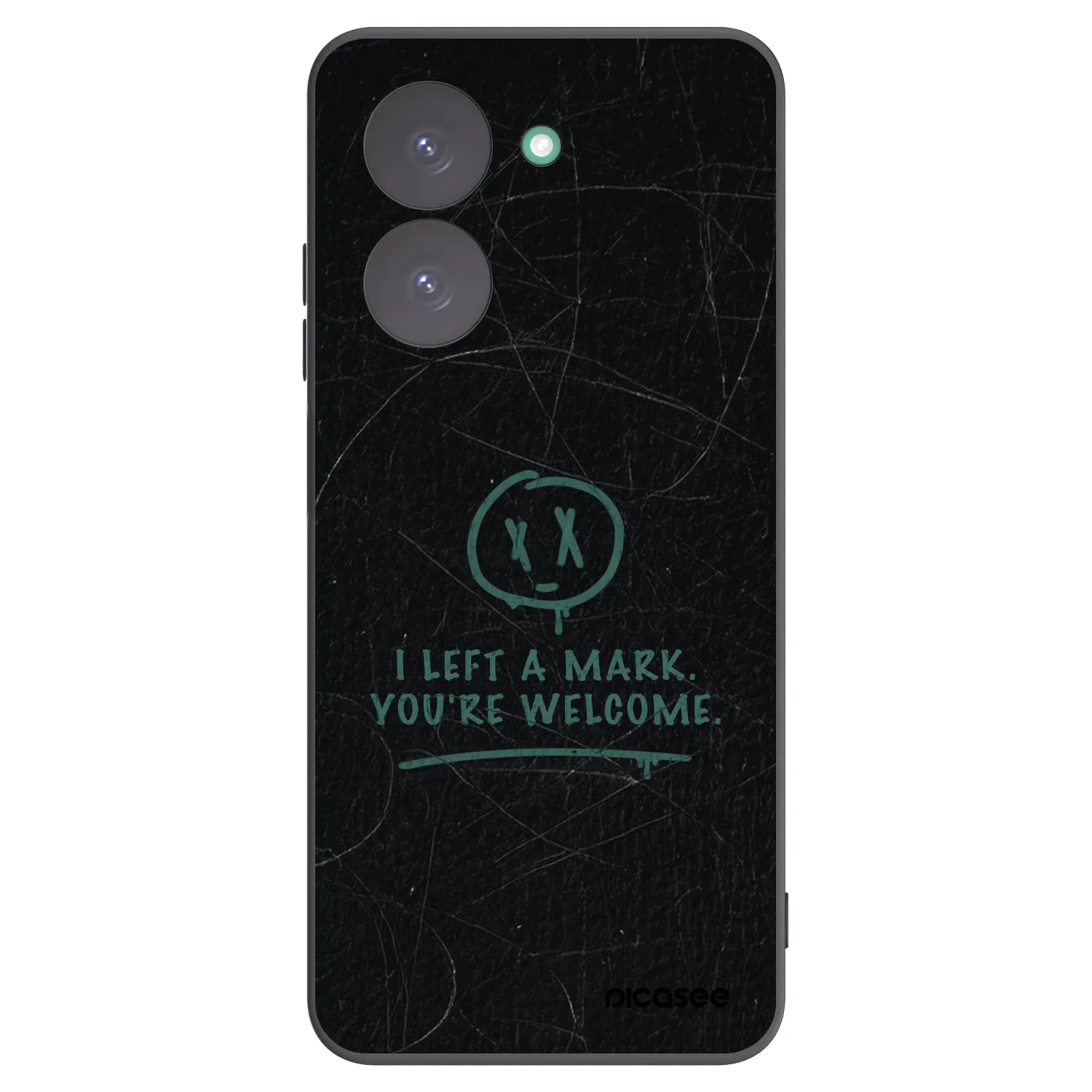 Picasee silikónový čierny obal pre Xiaomi Redmi A5 - LEFT A MARK