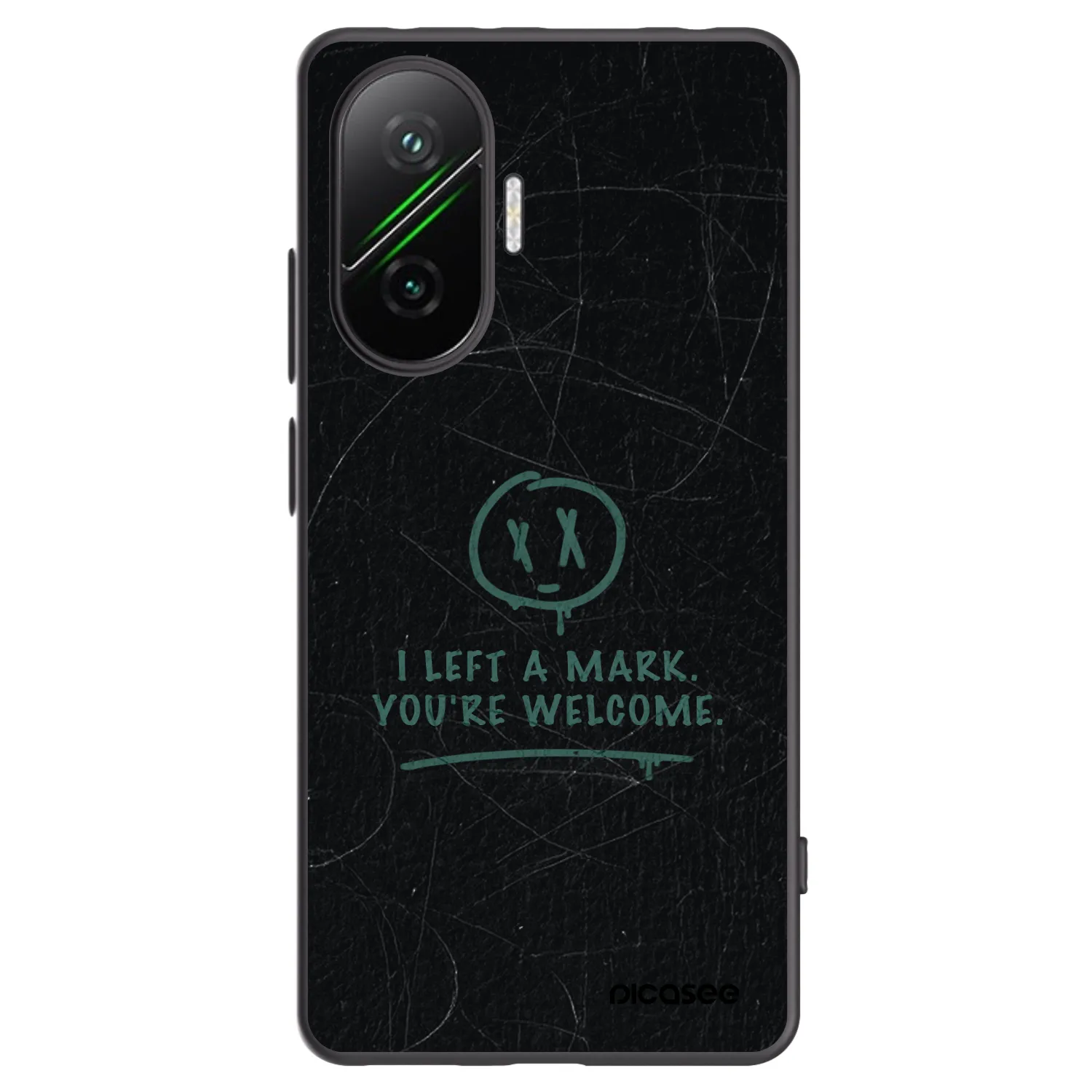 Silikónový čierny obal pre Xiaomi Poco F7 5G - LEFT A MARK