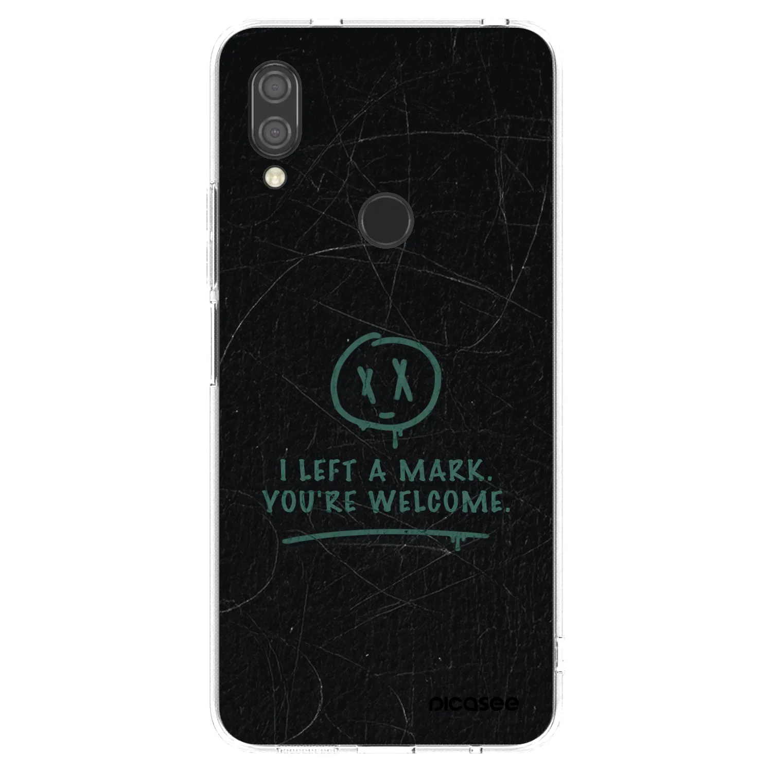 Picasee silikónový prehľadný obal pre Xiaomi Redmi 7 - LEFT A MARK