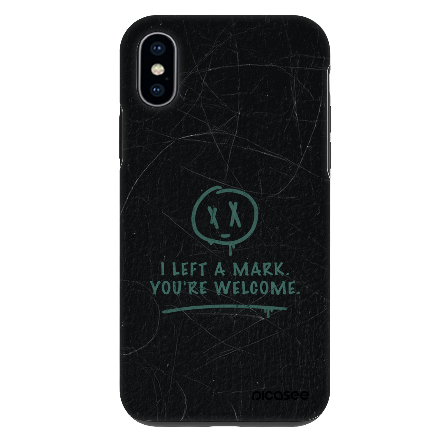 Picasee Fashion Case pre Apple iPhone X/XS - LEFT A MARK