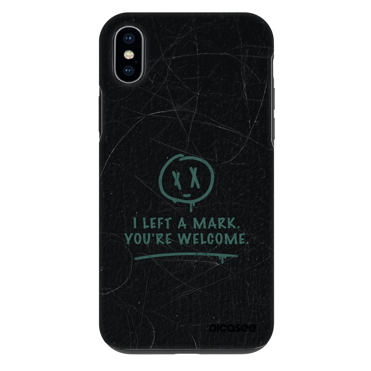 Picasee Fashion Case pre Apple iPhone XS Max - LEFT A MARK