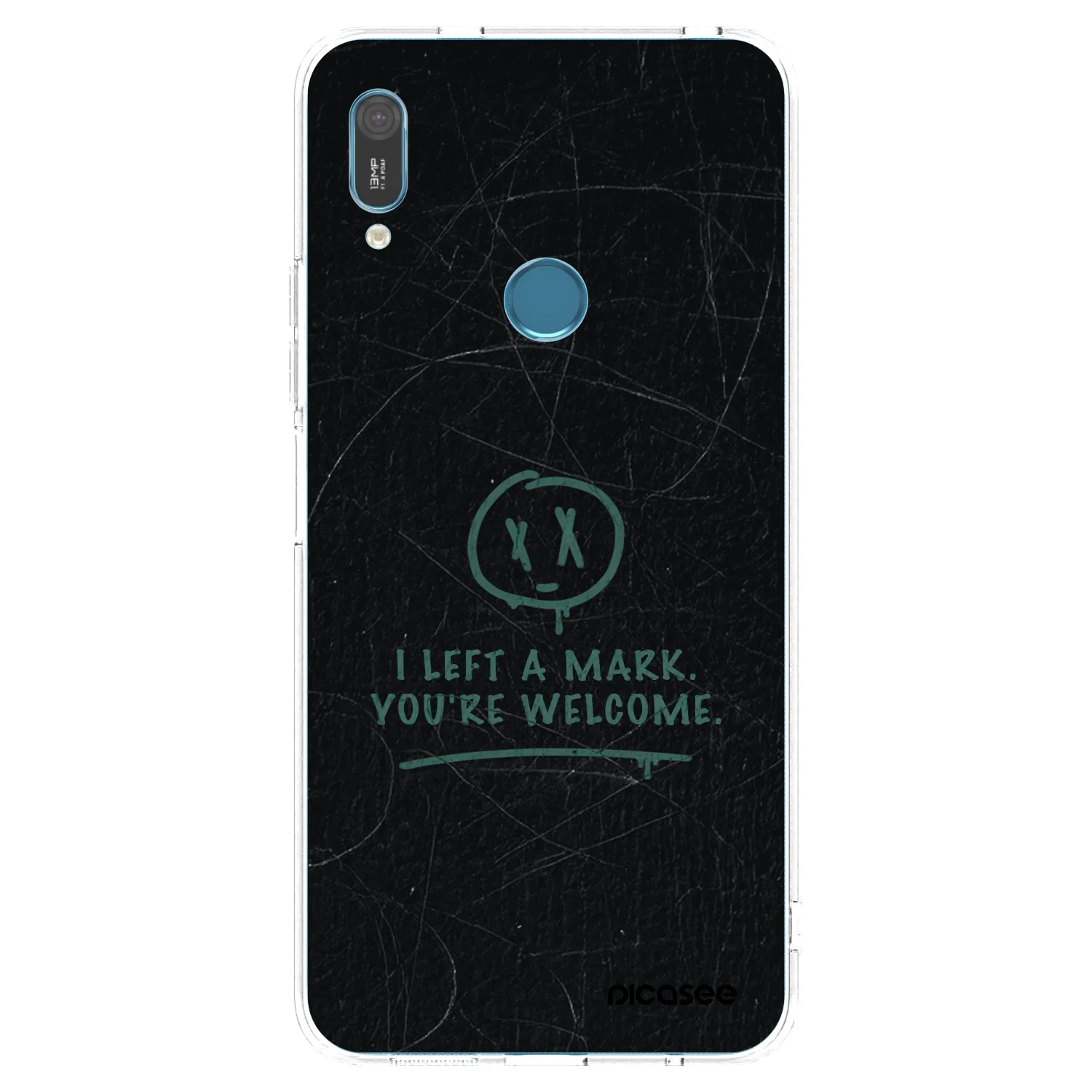 Picasee silikónový prehľadný obal pre Huawei Y6 2019 - LEFT A MARK