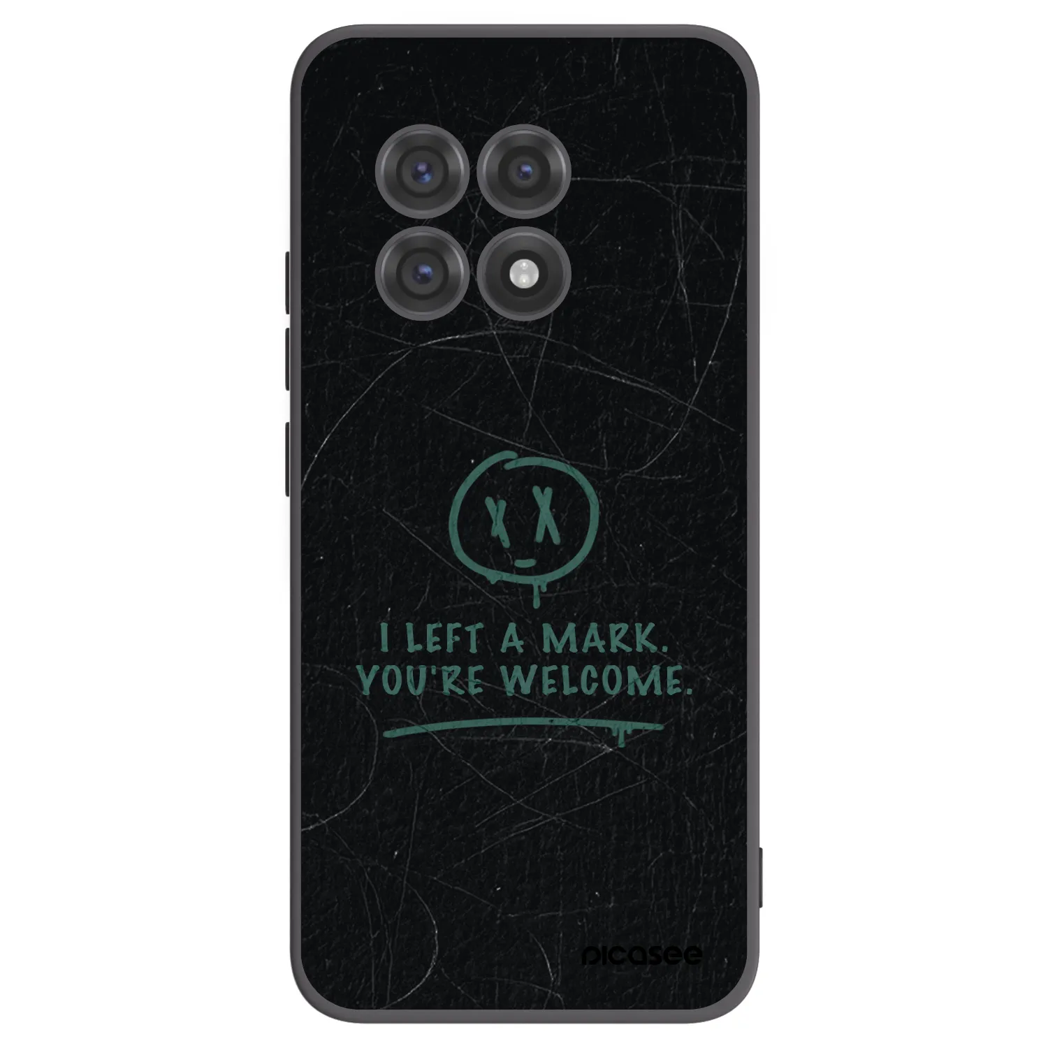 Silikónový čierny obal pre OnePlus 13R 5G - LEFT A MARK