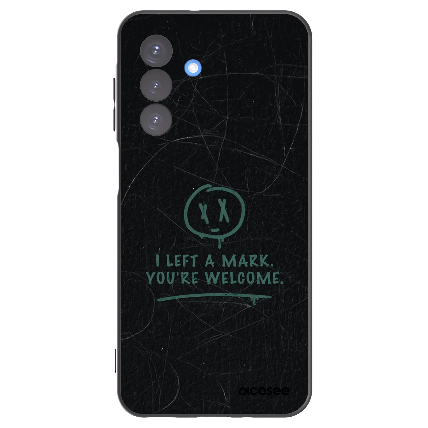 Picasee silikónový čierny obal pre Samsung Galaxy A17 5G - LEFT A MARK