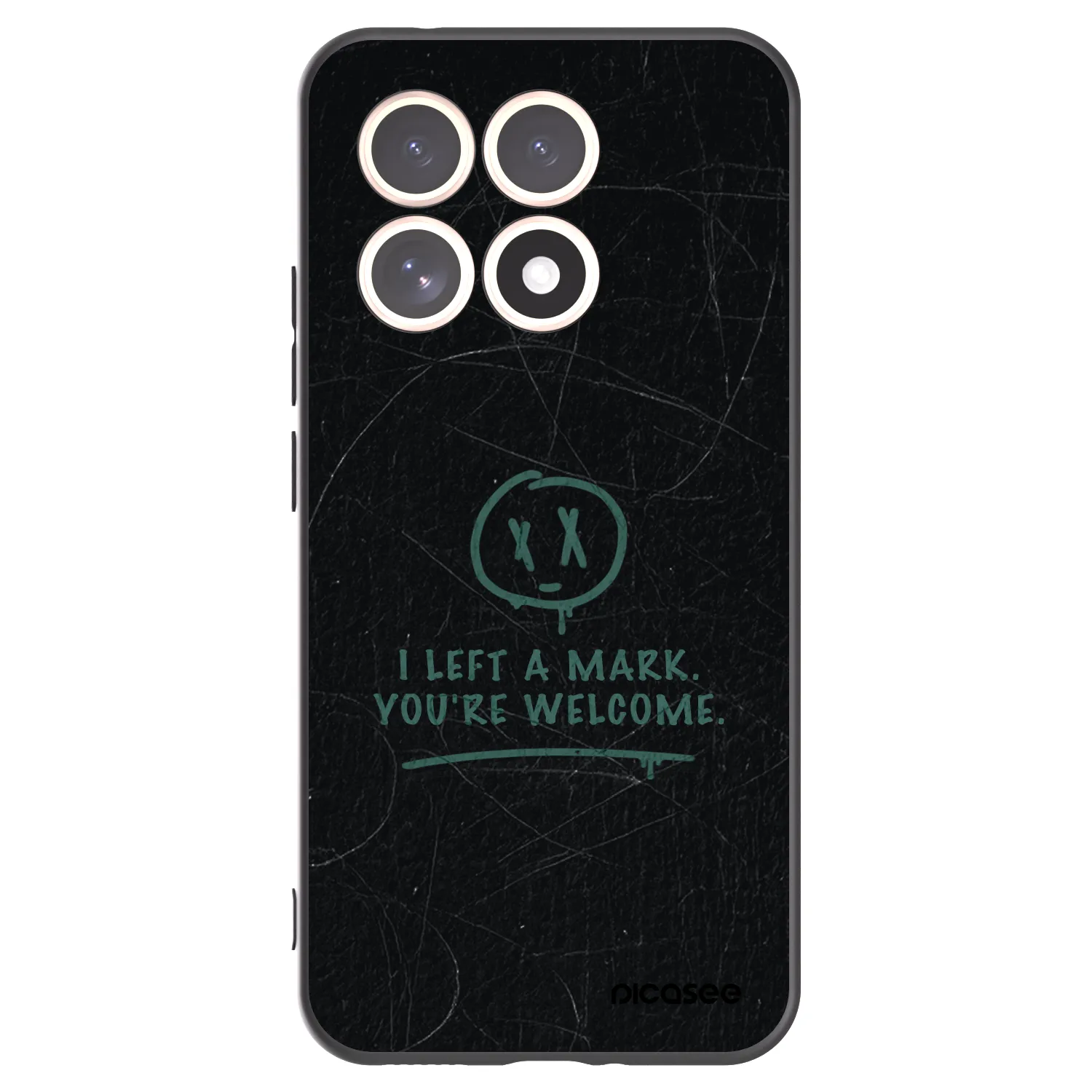 Picasee silikónový čierny obal pre Xiaomi 15T - LEFT A MARK