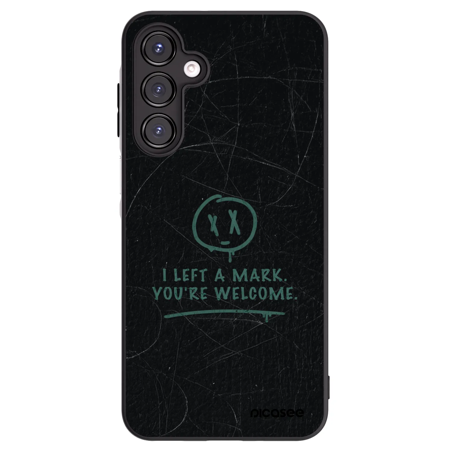Picasee silikónový čierny obal pre Samsung Galaxy A16 4G - LEFT A MARK