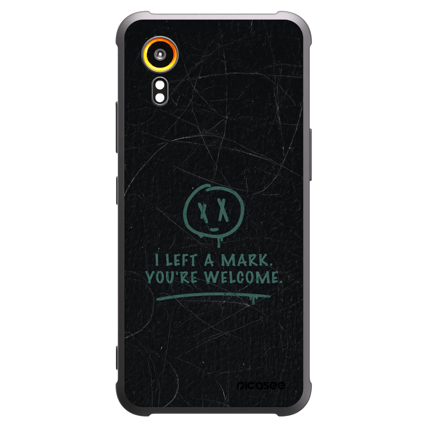 Picasee silikónový čierny obal pre Samsung Galaxy Xcover 7 - LEFT A MARK