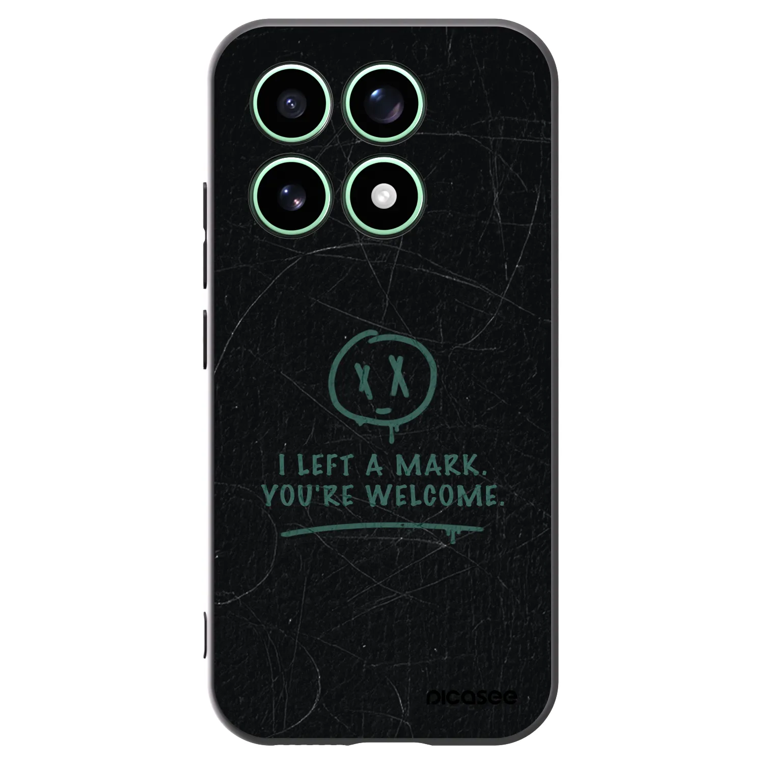 Picasee silikónový čierny obal pre Xiaomi 17 - LEFT A MARK