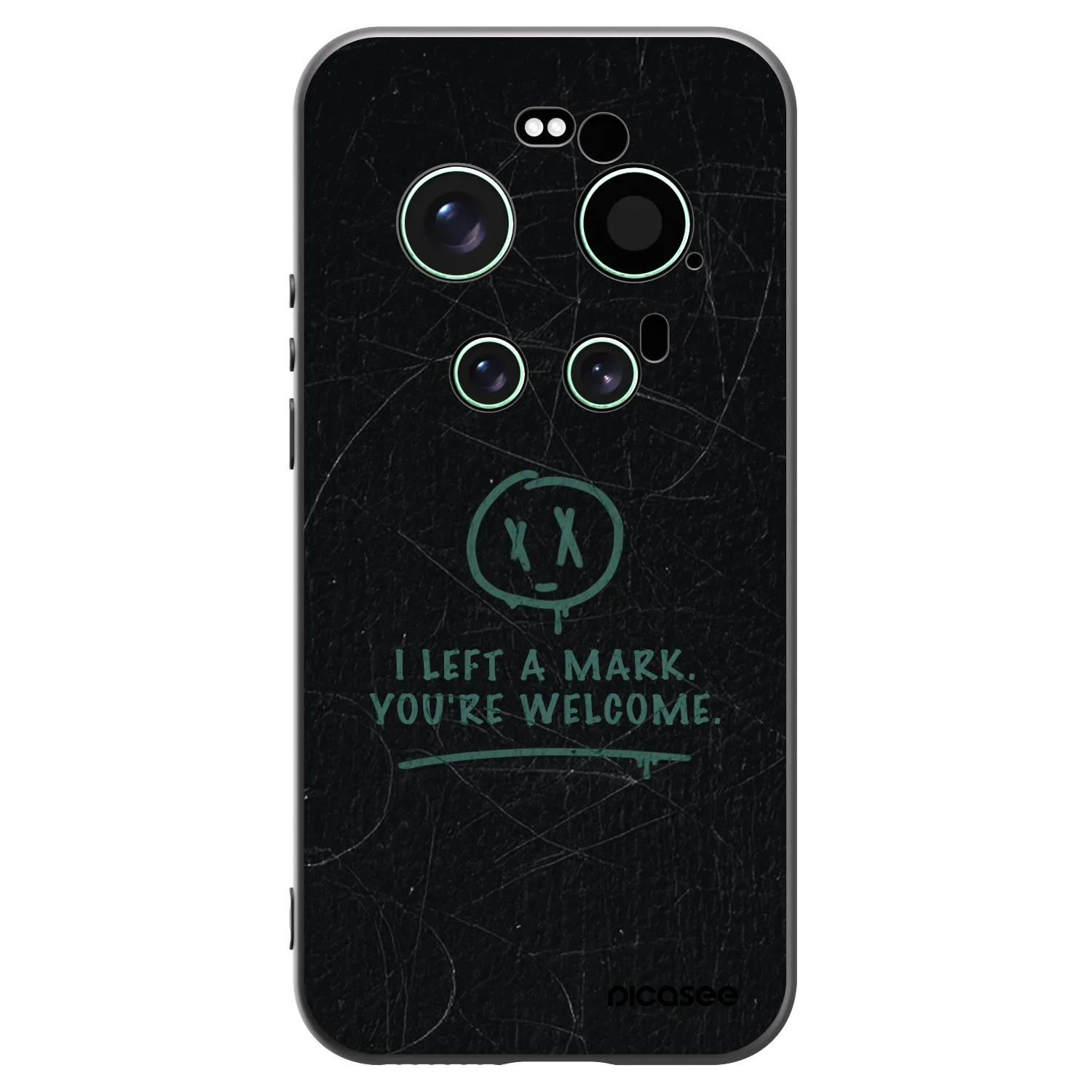 Picasee silikónový čierny obal pre Xiaomi 17 Ultra - LEFT A MARK