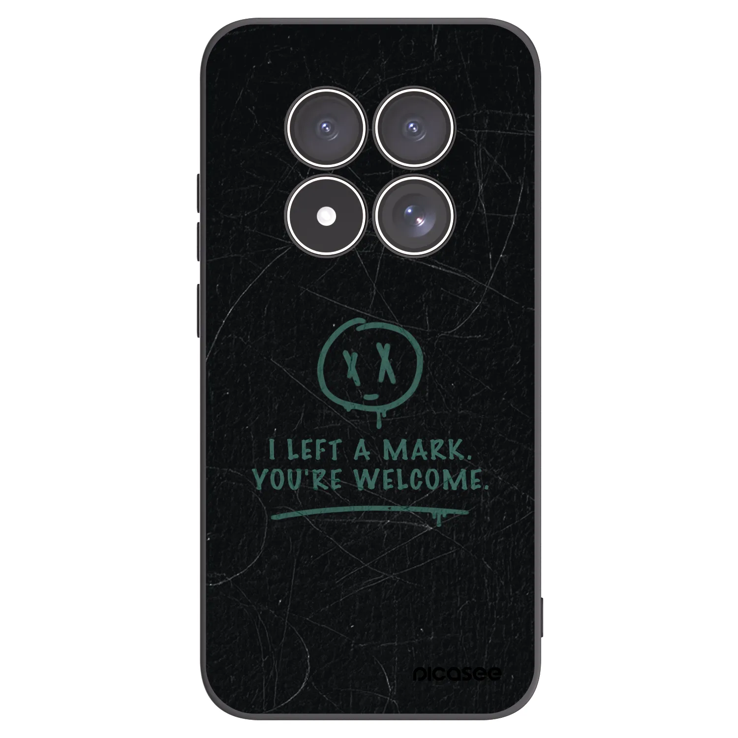 Picasee silikónový čierny obal pre Xiaomi Redmi Note 15 Pro 5G - LEFT A MARK