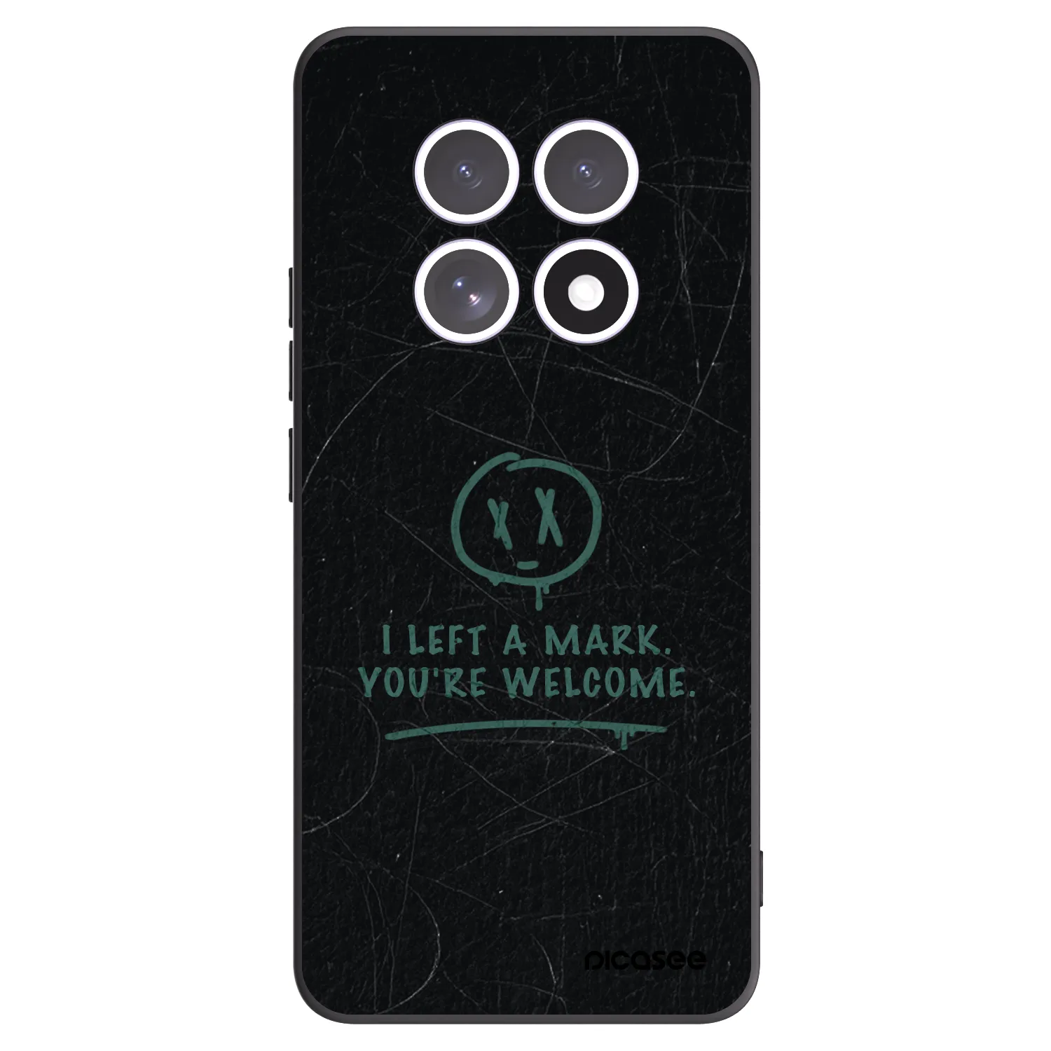 Picasee silikónový čierny obal pre Xiaomi Redmi Note 15 5G - LEFT A MARK