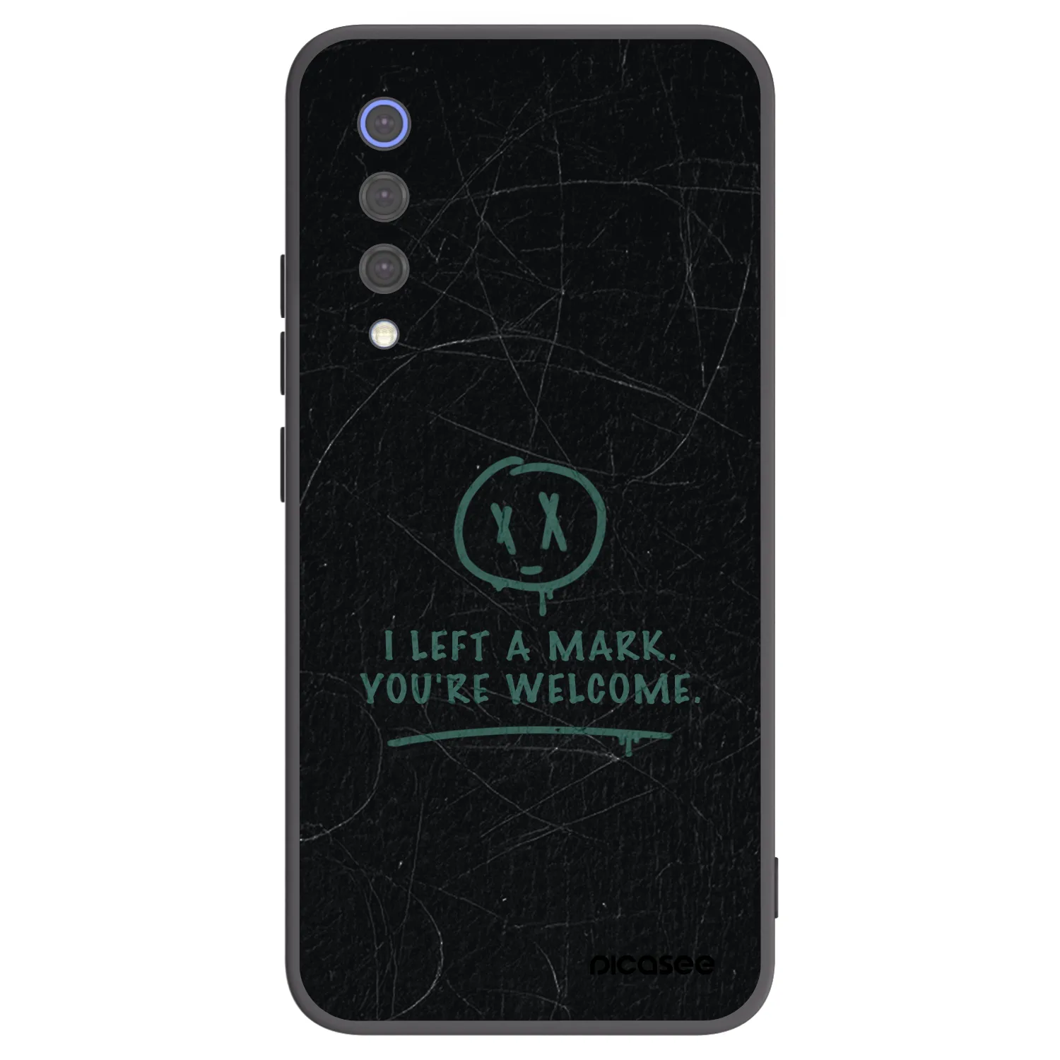 Picasee silikónový čierny obal pre Xiaomi Mi 9 SE - LEFT A MARK