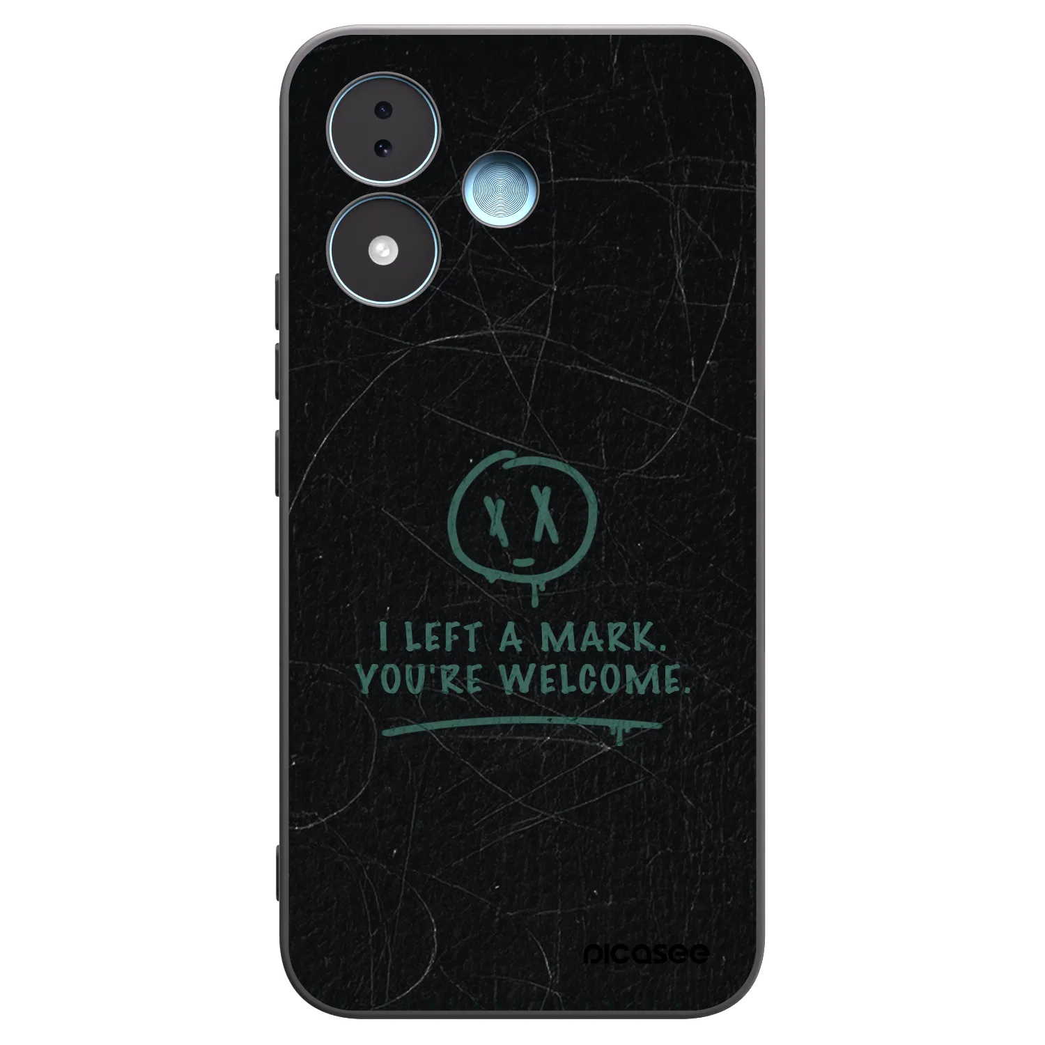 Picasee silikónový čierny obal pre Xiaomi Redmi Note 17 5G - LEFT A MARK