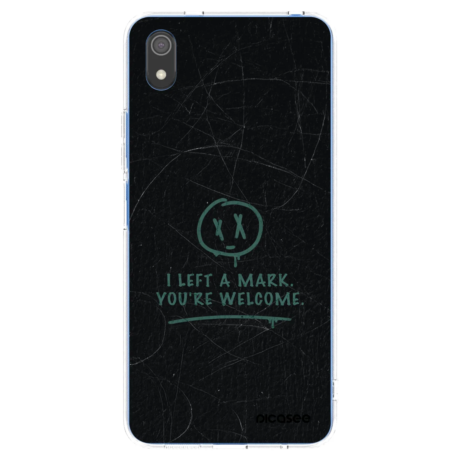 Picasee silikónový prehľadný obal pre Xiaomi Redmi 7A - LEFT A MARK