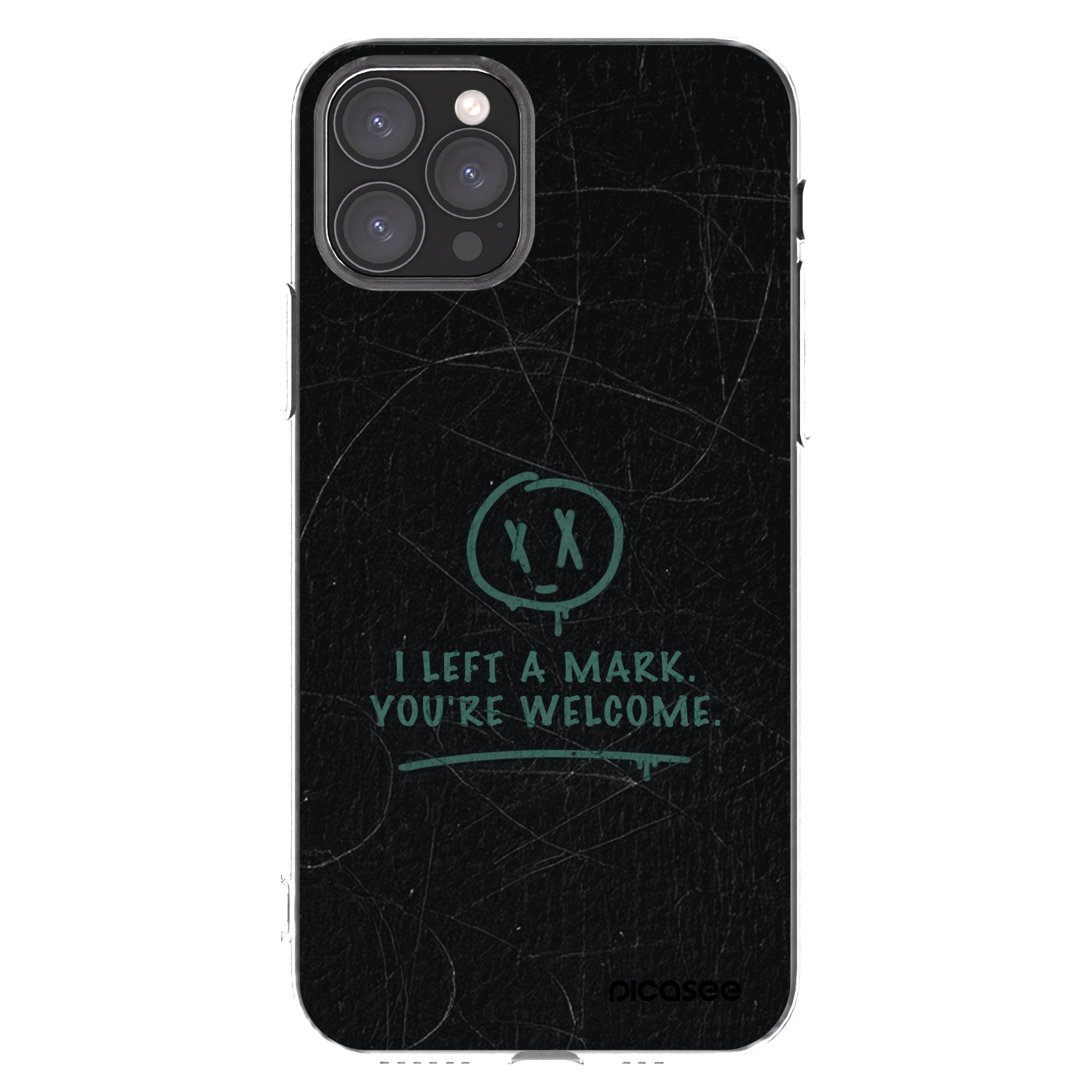 Picasee silikónový prehľadný obal pre Apple iPhone 11 Pro - LEFT A MARK