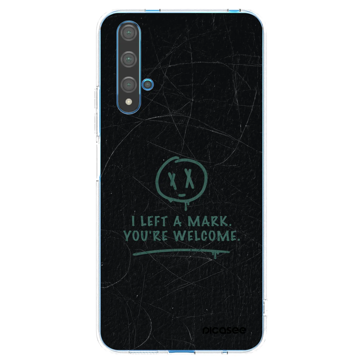 Picasee silikónový prehľadný obal pre Huawei Nova 5T - LEFT A MARK