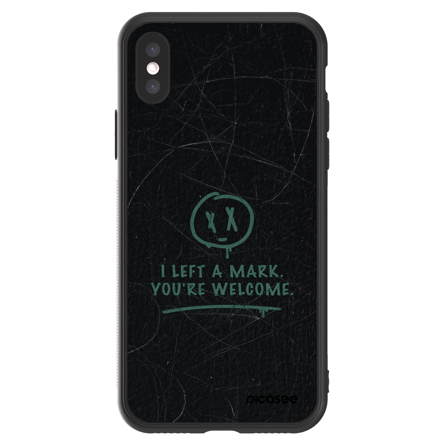 Picasee ULTIMATE CASE pro Apple iPhone X/XS - LEFT A MARK