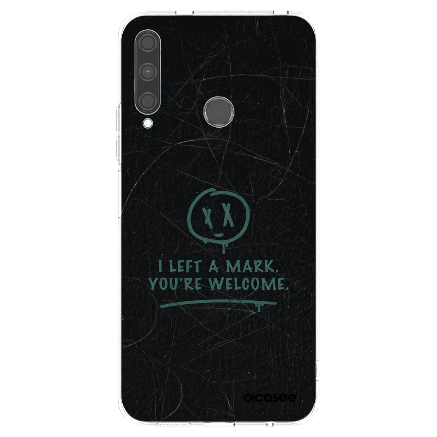 Picasee silikónový prehľadný obal pre Huawei P40 Lite E - LEFT A MARK
