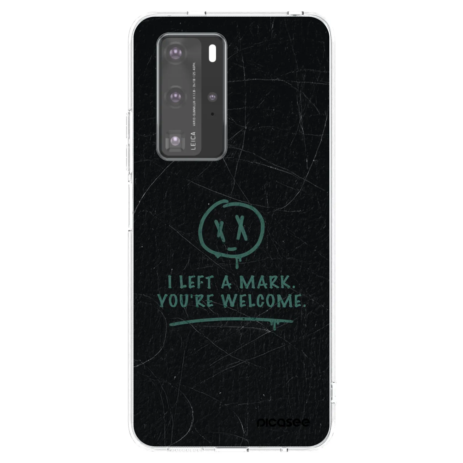 Silikónový prehľadný obal pre Huawei P40 Pro - LEFT A MARK