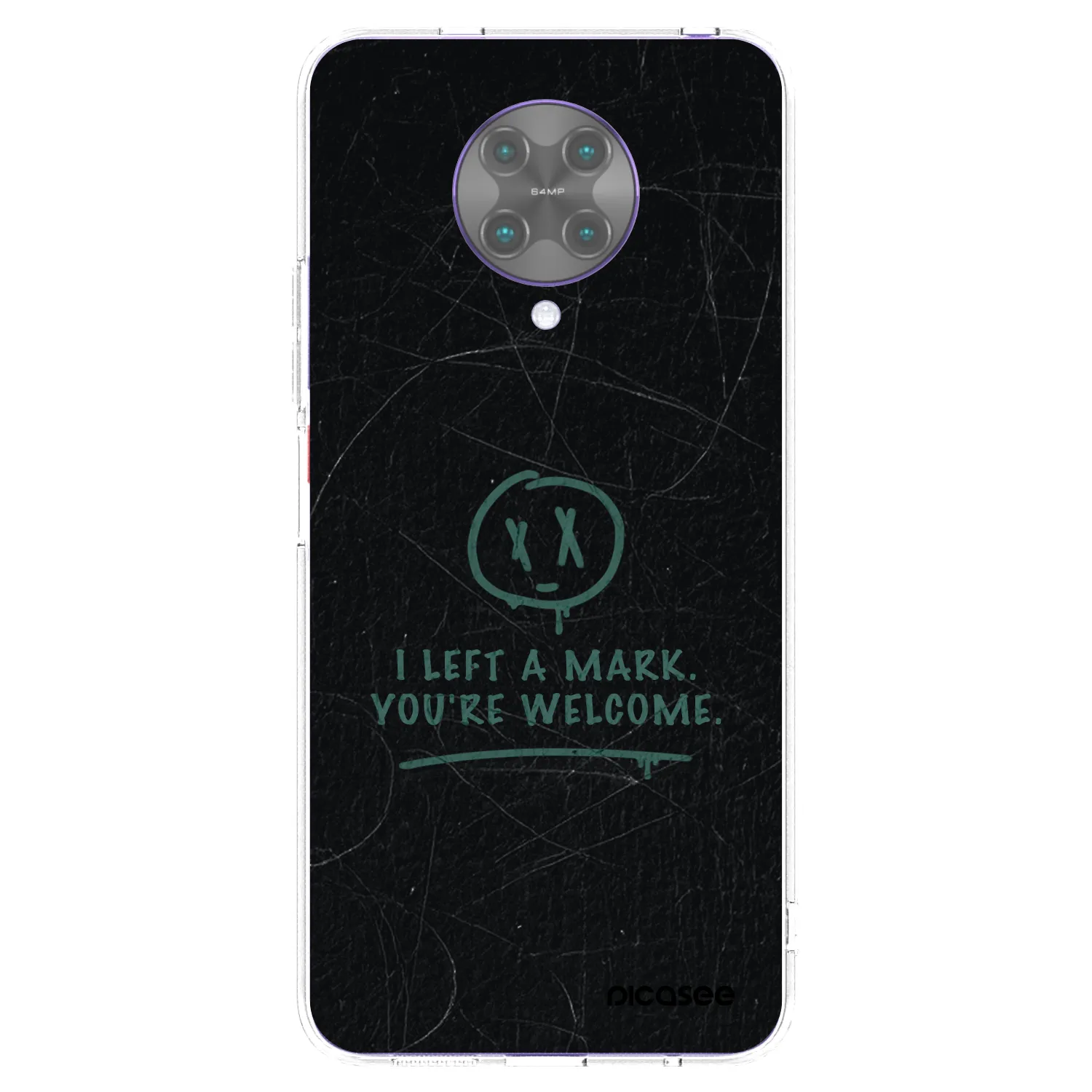 Silikónový prehľadný obal pre Xiaomi Poco F2 Pro - LEFT A MARK