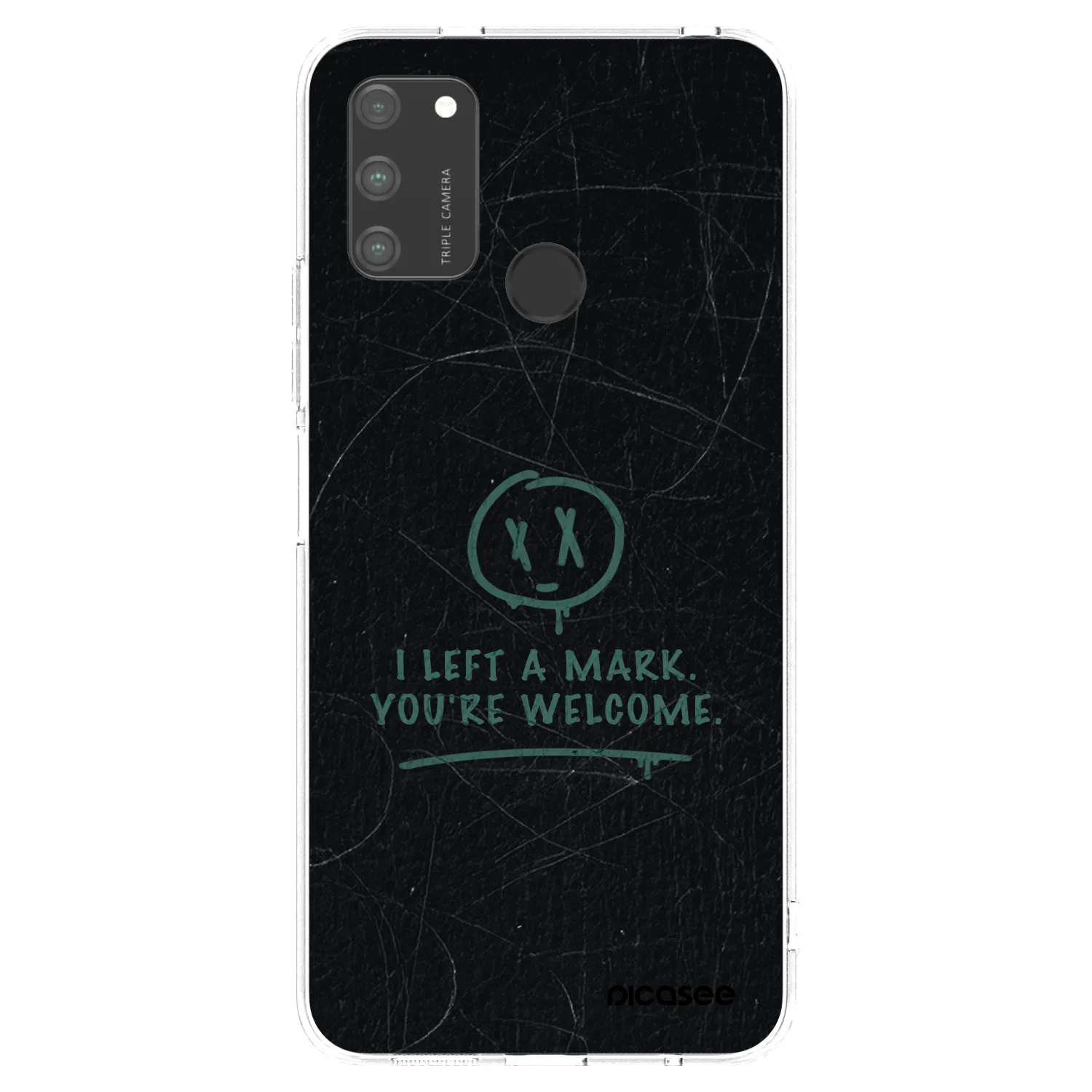 Picasee silikónový prehľadný obal pre Honor 9A - LEFT A MARK