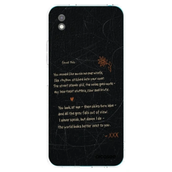 Picasee silikónový čierny obal pre Xiaomi Redmi 9A - POET
