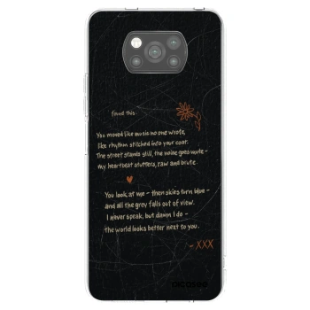 Picasee silikónový čierny obal pre Xiaomi Poco X3 - POET