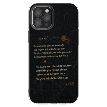 Picasee silikónový prehľadný obal pre Apple iPhone 12 Pro Max - POET