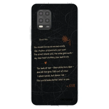 Picasee silikónový prehľadný obal pre Xiaomi Mi 10 Lite - POET