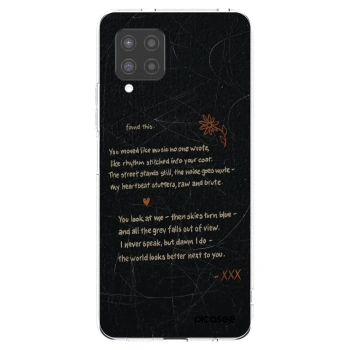 Picasee silikónový prehľadný obal pre Samsung Galaxy A42 A426B - POET