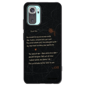 Picasee silikónový čierny obal pre Xiaomi Redmi Note 10 Pro - POET