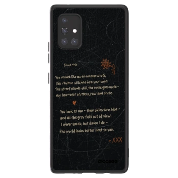 Picasee ULTIMATE CASE pro Samsung Galaxy A71 A715F - POET