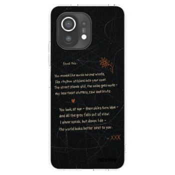 Picasee silikónový prehľadný obal pre Xiaomi Mi 11 - POET