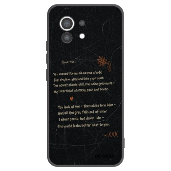 Picasee silikónový čierny obal pre Xiaomi Mi 11 - POET