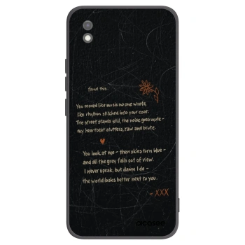 Picasee silikónový čierny obal pre Xiaomi Redmi 9AT - POET