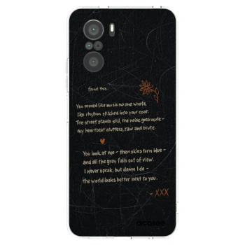 Picasee silikónový prehľadný obal pre Xiaomi Poco F3 - POET