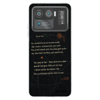 Picasee silikónový prehľadný obal pre Xiaomi Mi 11 Ultra - POET