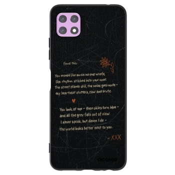 Picasee silikónový čierny obal pre Samsung Galaxy A22 A226B 5G - POET