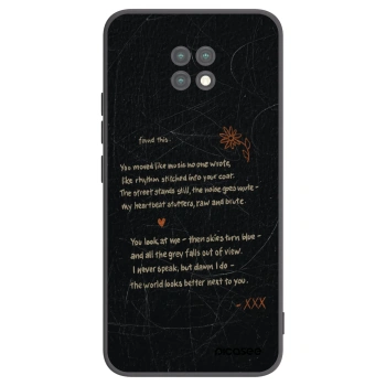 Picasee silikónový čierny obal pre Xiaomi Redmi Note 9T - POET