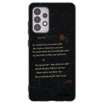 Picasee silikónový čierny obal pre Samsung Galaxy A52s 5G A528B - POET