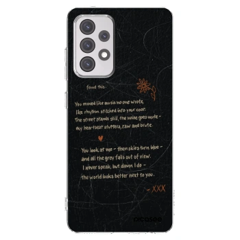 Picasee silikónový prehľadný obal pre Samsung Galaxy A52s 5G A528B - POET