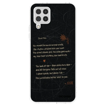 Picasee silikónový prehľadný obal pre Samsung Galaxy A22 A225F 4G - POET